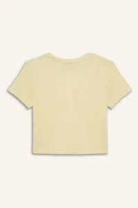 DeFacto Fitted Crew Neck Basic Plain Short Sleeve T-Shirt - Image 5