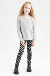 DeFacto Girls' Basic Sweatshirt - Image 2