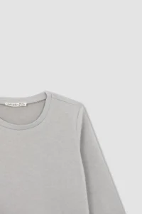 DeFacto Girls' Basic Sweatshirt - Image 5