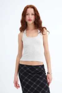 Addax Halterneck Tank Top A1875 - Image 2