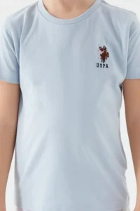 US Polo Assn. U.s. Polo Shirt Assn Boys' Blue Bermuda Set - Image 4