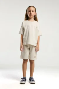 US Polo Assn. U.s. Polo Shirt Assn Girls' Blue Bermuda Set