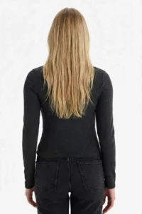 DeFacto Fitted Crew Neck Long Sleeve T-Shirt - Image 7