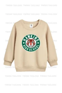 twins tailors Dinosaur And Tiger Printed 3-Pack Unisex Green-Beige-Brown Kids Sweatshirts - Image 6
