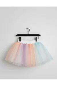 penu baby kids Rengarenk Girls' Tulle Skirt - Image 2