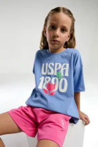 US Polo Assn. U.s. Polo Shirt US2096-4 KIZ Shorts Set - Image 2