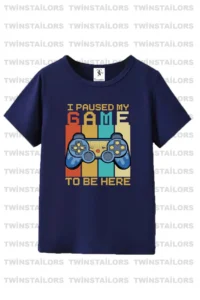 twins tailors Astronaut Printed 3 Pack Unisex Navy Blue-Grey-Light Blue Children's T-Shirt - Image 2