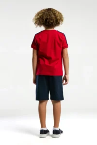 US Polo Assn. U.s. Polo Shirt Assn Boys' Navy Blue Bermuda Set - Image 5