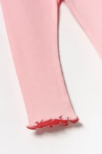 Minipodyum Girls Ruffle Detail Leggings - Image 2