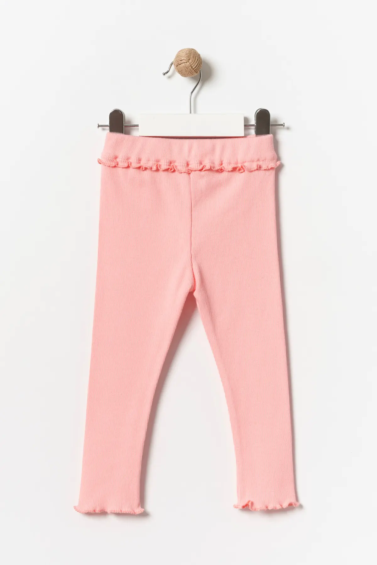 Minipodyum Girls Ruffle Detail Leggings