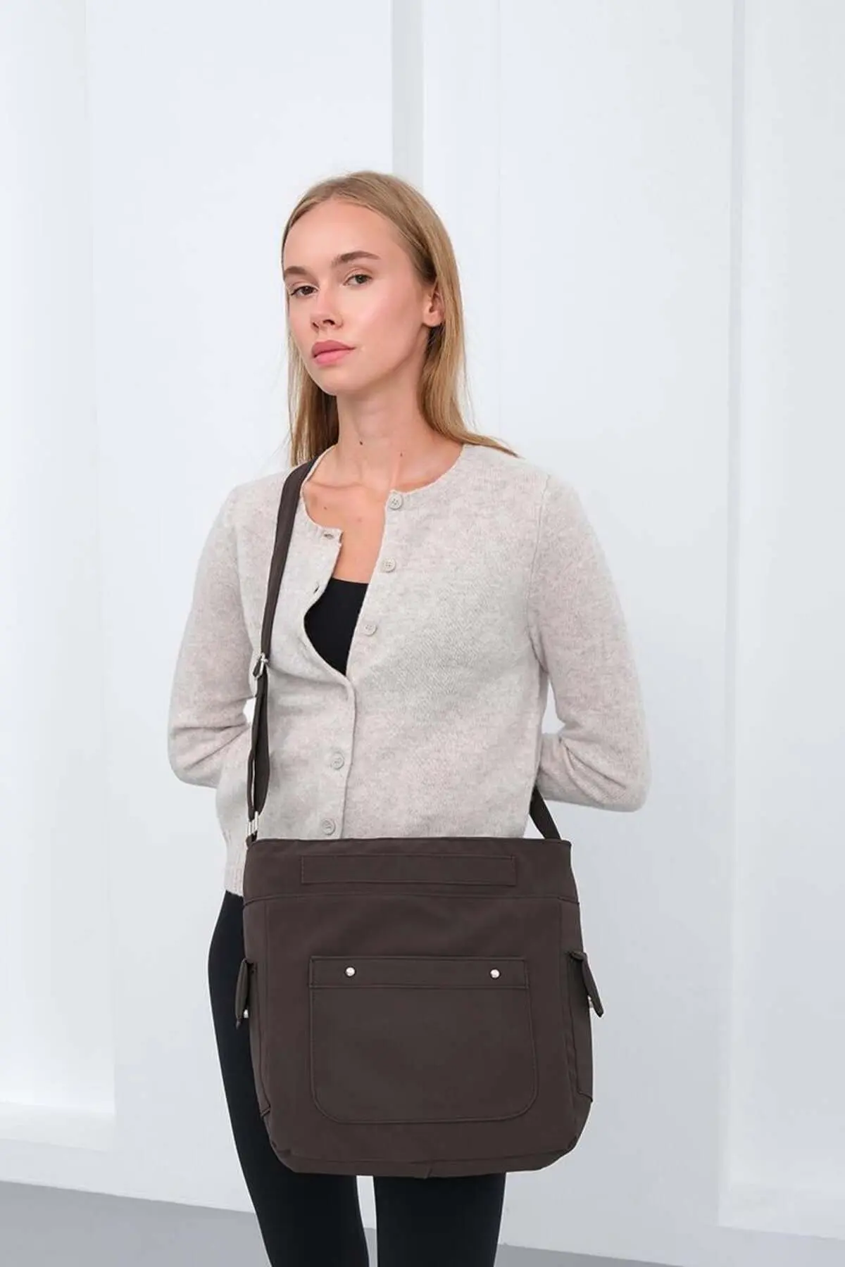 Shule Bags Movin Shoulder Bag Kahve