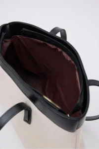Shule Bags Citta Kanvas Tote Bag Black - Image 7