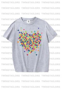 twins tailors Cat Printed 3 Pack White-Grey-Pink Girls' T-Shirt - Image 4
