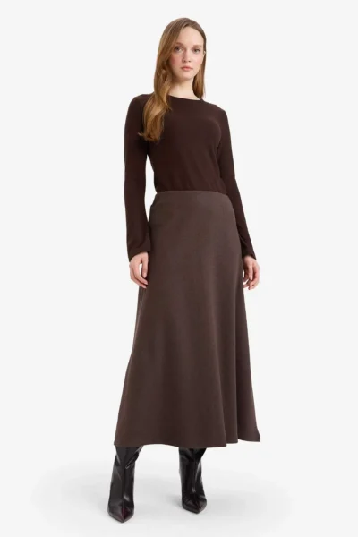 DeFacto A Cut Thessaloniki Material Skirt