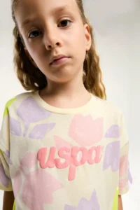 US Polo Assn. Girls' Pink Bermuda Set - Image 3