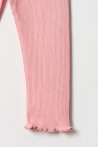 Minipodyum Girls Ruffle Detail Leggings - Image 3