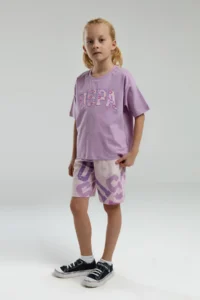 US Polo Assn. U.s. Polo Shirt Assn Girls' White Bermuda Set - Image 2