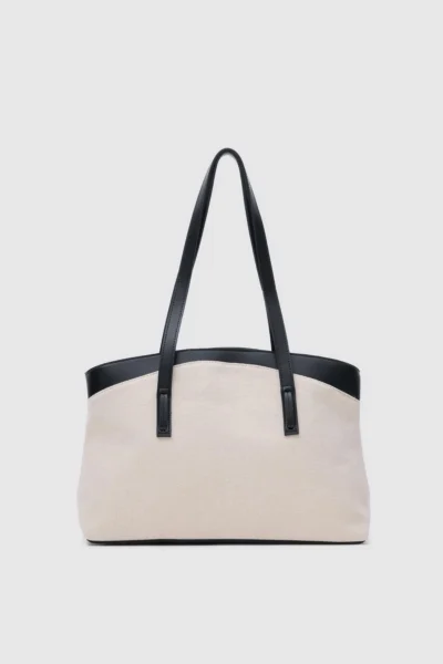 Shule Bags Citta Kanvas Tote Bag Black