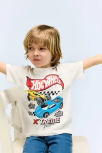DeFacto Disney Mickey & Minnie Short Sleeve T-Shirt Baby Boy - Image 2