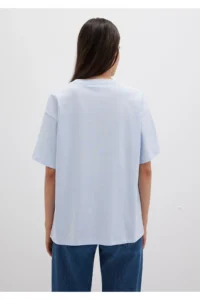Mavi Logo Printed T-Shirt Oversize / Wide Cut 1600843-70717 - Image 5