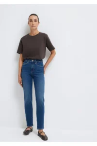Mavi Brown Basic T-Shirt Regular Fit / Normal Cut 1600965-90707 - Image 2