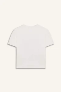 DeFacto Relax Fit Crew Neck Printed Short Sleeve T-Shirt Girls - Image 7