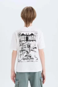 DeFacto Dragon Ball Crew Neck Back Printed Short Sleeve T-Shirt Boy - Image 7