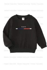 twins tailors Milligan Buffaloes Printed 3-Pack Unisex Gray-Red-Black Crew Neck Kids Sweatshirt - Image 6