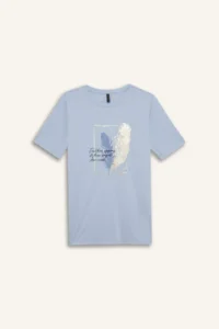 DeFacto Regular Fit Crew Neck Printed Short Sleeve T-Shirt