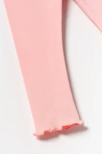 Minipodyum Girls Ruffle Detail Leggings - Image 2