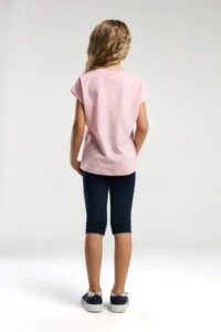 US Polo Assn. Girls' T-Shirt Leggings Set- 100% Cotton - Image 4