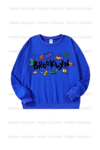 twins tailors Mixed Printed 3 Pack Unisex Saks Blue-Grey-Navy Blue Children's Sweatshirts - Image 6