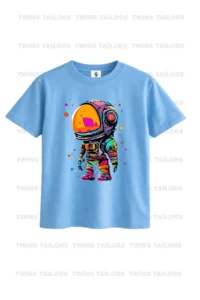 twins tailors Dinosaur And California Printed 3-Pack Unisex Blue-Yellow-White Children's T-Shirt - Image 3