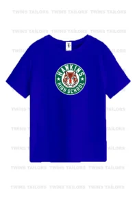 twins tailors High School Printed 3-Pack Unisex Orange-Black-Sax Blue Children's T-Shirt/T-Shirt - Image 4