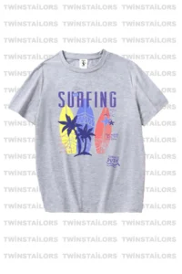 twins tailors Teddy Bear Printed 3 Pack Unisex Navy Blue-Grey-Red Children's T-Shirt - Image 4