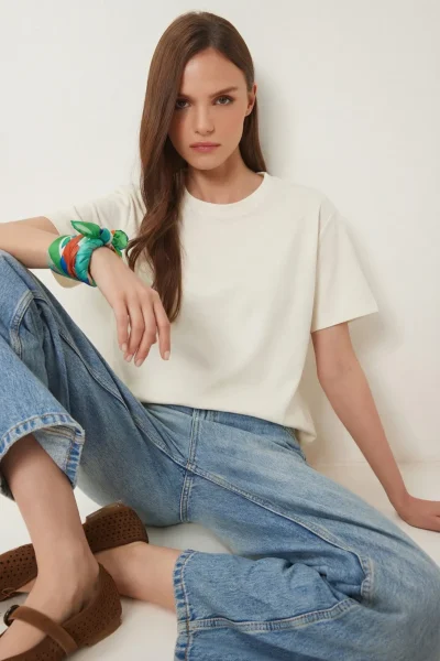 Lovelyİstanbul Basic Modal T-shirt  Bonnet