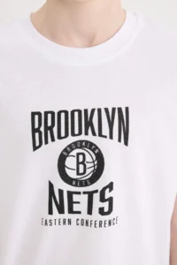 DeFacto NBA Boston Celtics Crew Neck Short Sleeve T-Shirt Boy - Image 8