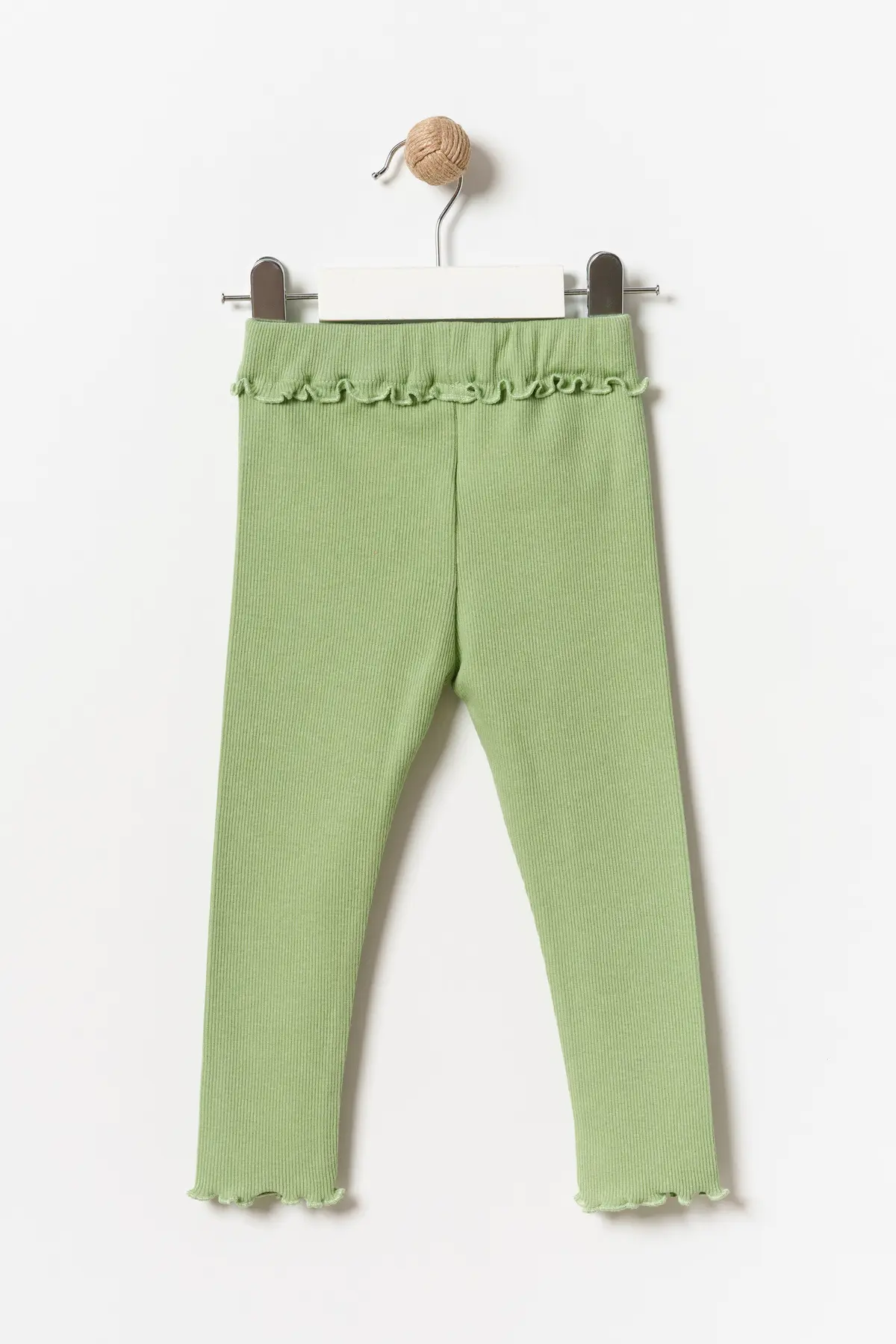 Minipodyum Girls Ruffle Detail Leggings