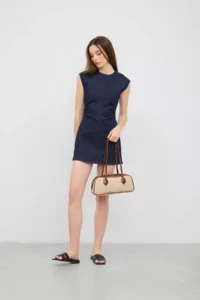 Shule Bags Boheme Wicker Baget Bag Cream - Image 4