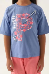 US Polo Assn. U.s. Polo Shirt Assn Girls' Pink Capri Set - Image 5