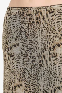 DeFacto A Form Patterned Normal Waist Combed Cotton Lining Tulle Maxi Skirt - Image 5