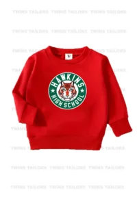 twins tailors Dream Team and Teddy Printed 3 Pack Unisex Navy Blue-Red-Beige Kids Sweatshirts - Image 4