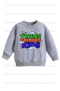 twins tailors Dinosaur Printed 3 Pack Unisex Grey-Red-Navy Blue Children's Sweatshirts - Image 6