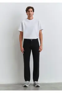 Mavi Lisbon Street Dark Anthracite Smoke Jeans Pants -83811 - Image 3