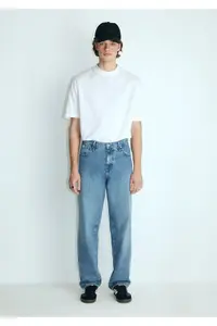 Mavi Mitte Street Light Indigo Blue Jeans Trousers -83591 - Image 2