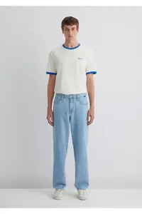 Mavi Mitte Street Light Blue denim Jeans Trousers -89518 - Image 4