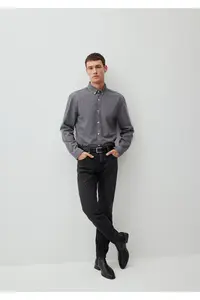 Mavi London Classic denim Anthracite Smoke Jeans Pants -87848 - Image 2