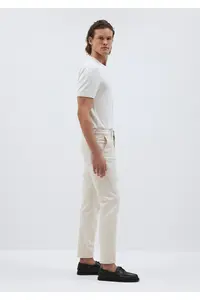 Mavi Milan chino Premium Edition Ecru Jeans Pants 0010302-87946 - Image 4