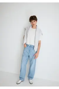 Mavi Atlanta Mediterranean Light Blue Jean Trousers -88001 - Image 2