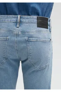 Mavi Kvnç Black Shaded Light Indigo Blue Jeans Trousers - Image 7